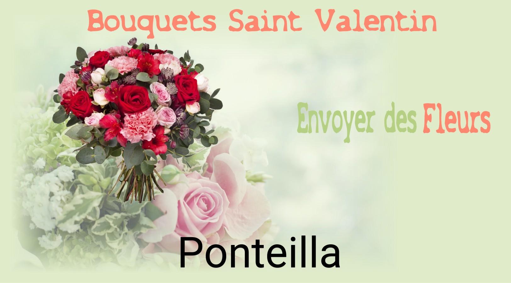 Roses de Saint-Valentin livrées à Ponteilla